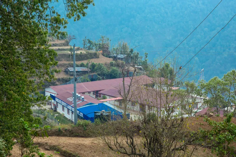 Manjari Resort — view of resort from far